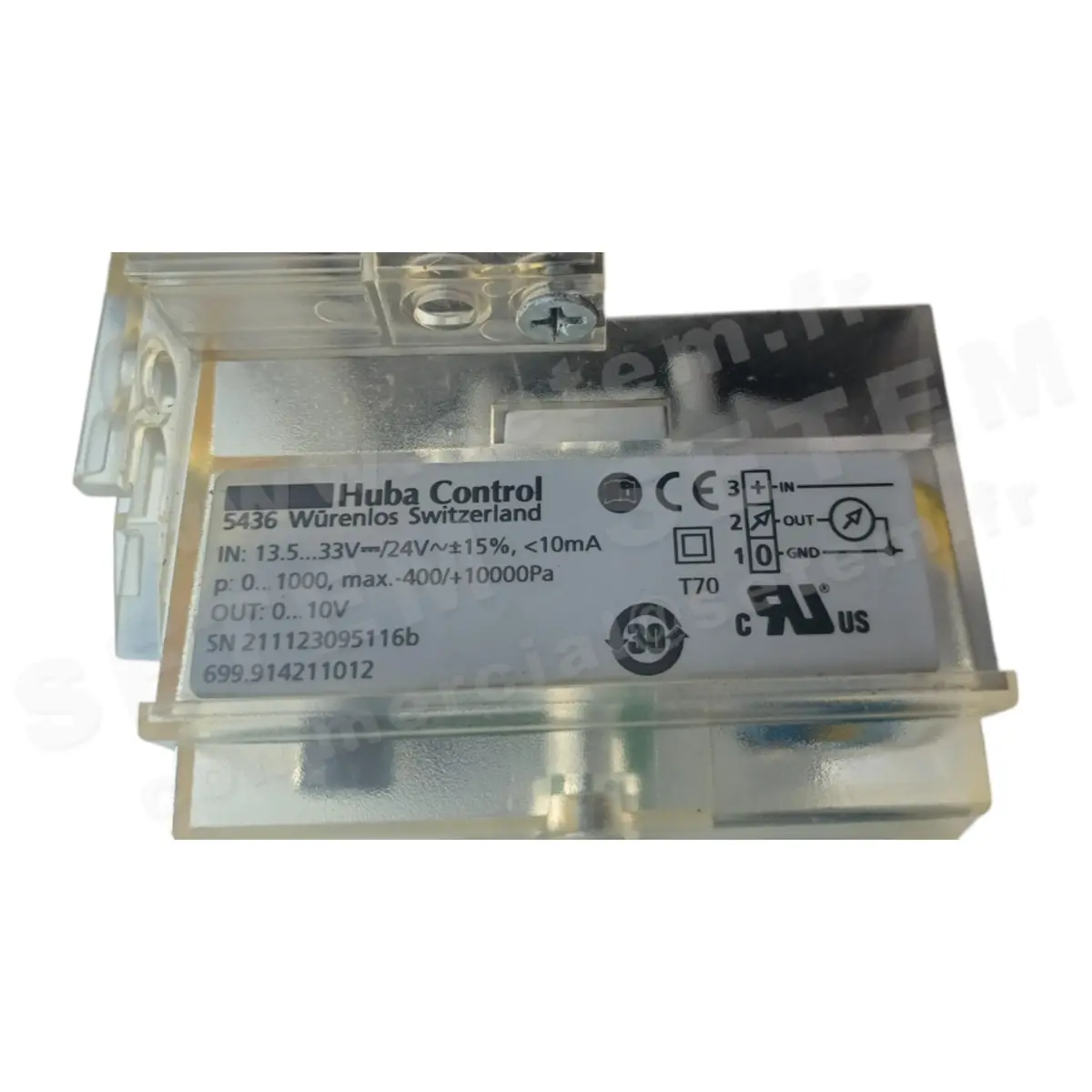 2737604001-TRANSMETTEUR DE PRESSION HUBA 699.914211012