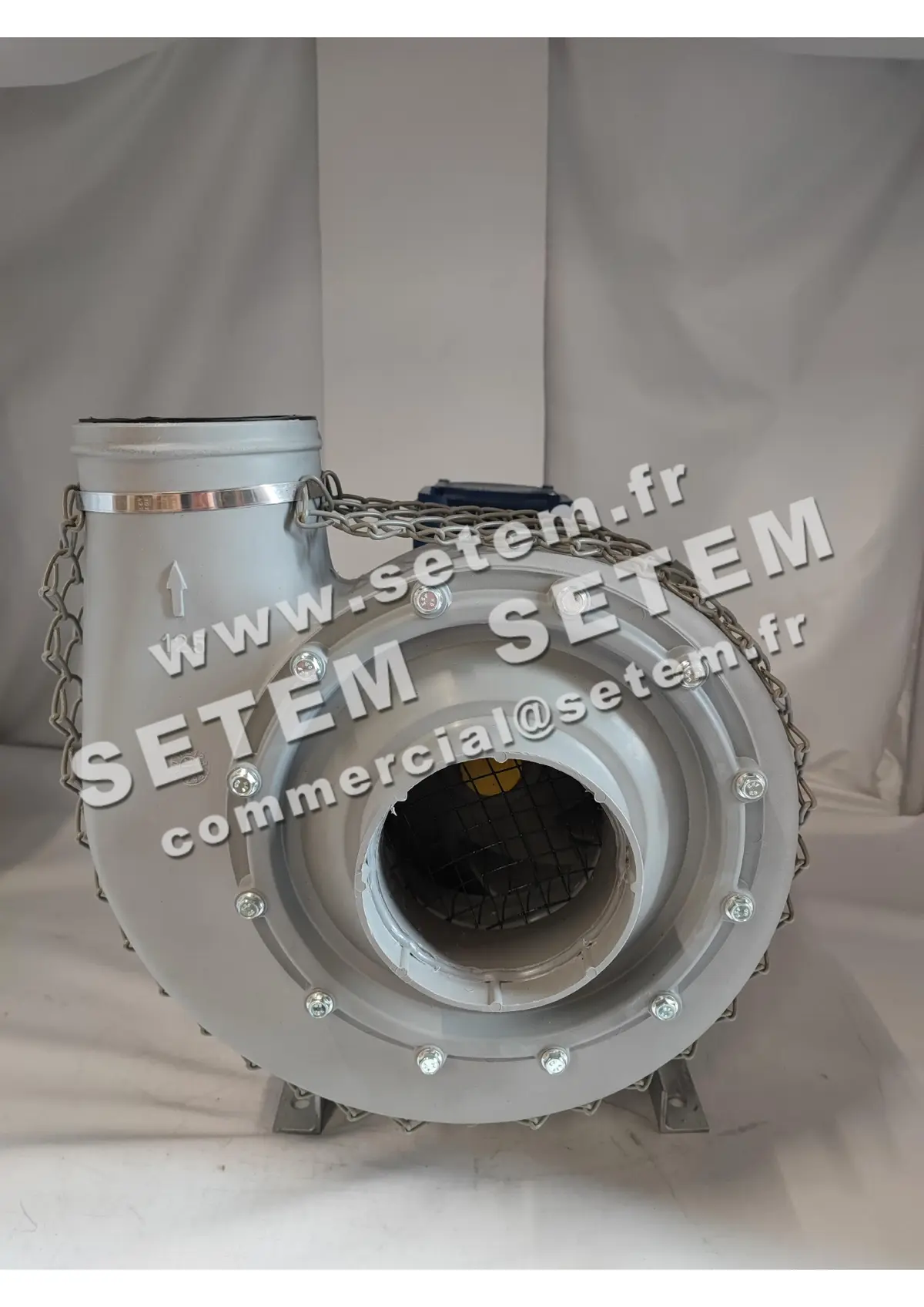 2741000115-VENTILATEUR HURNER HFR125.17D LG 0° 0.25KW 2P T230/400V II3GCIIBT3 2