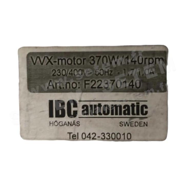 3038500548-MOTEUR IE1 370/140 T230/400V *F22370140*