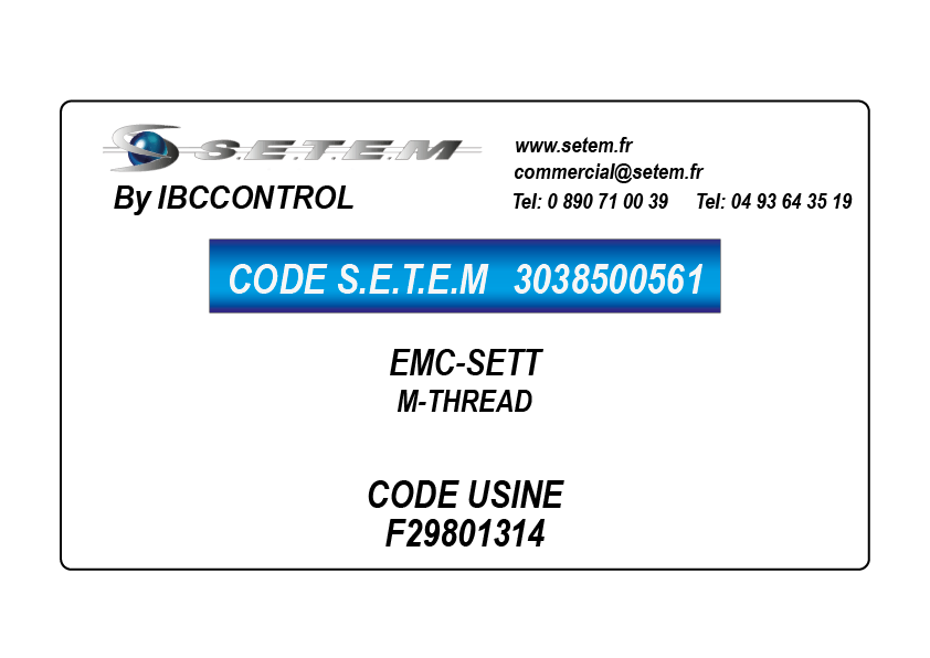 ROTATION MONITOR 3 M WITH BRACKET *F29510104*