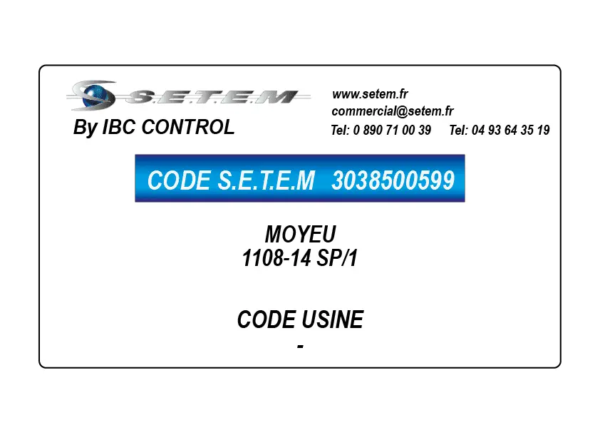 3038500599-MOYEU 1108-14 SP/1