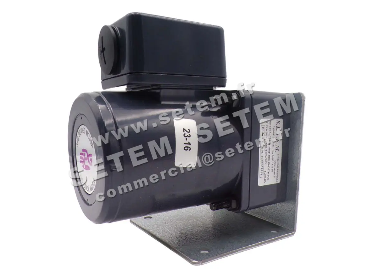 3038502858-MOTOREDUCTEUR IBCCONTROL S9KB18BH+S9I40GTH-TCE(A175) VVX 40W 75RPM *F22040075* 5