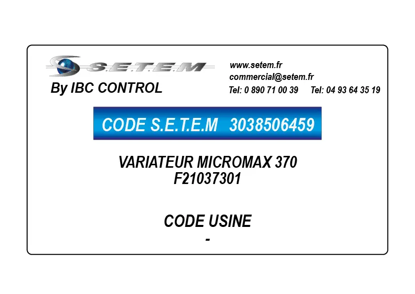 3038506459-VARIATEUR MICROMAX 370 *F21037301*