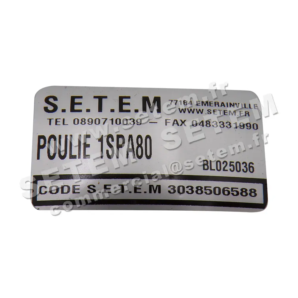 3038506588-POULIE 1SPA80 5