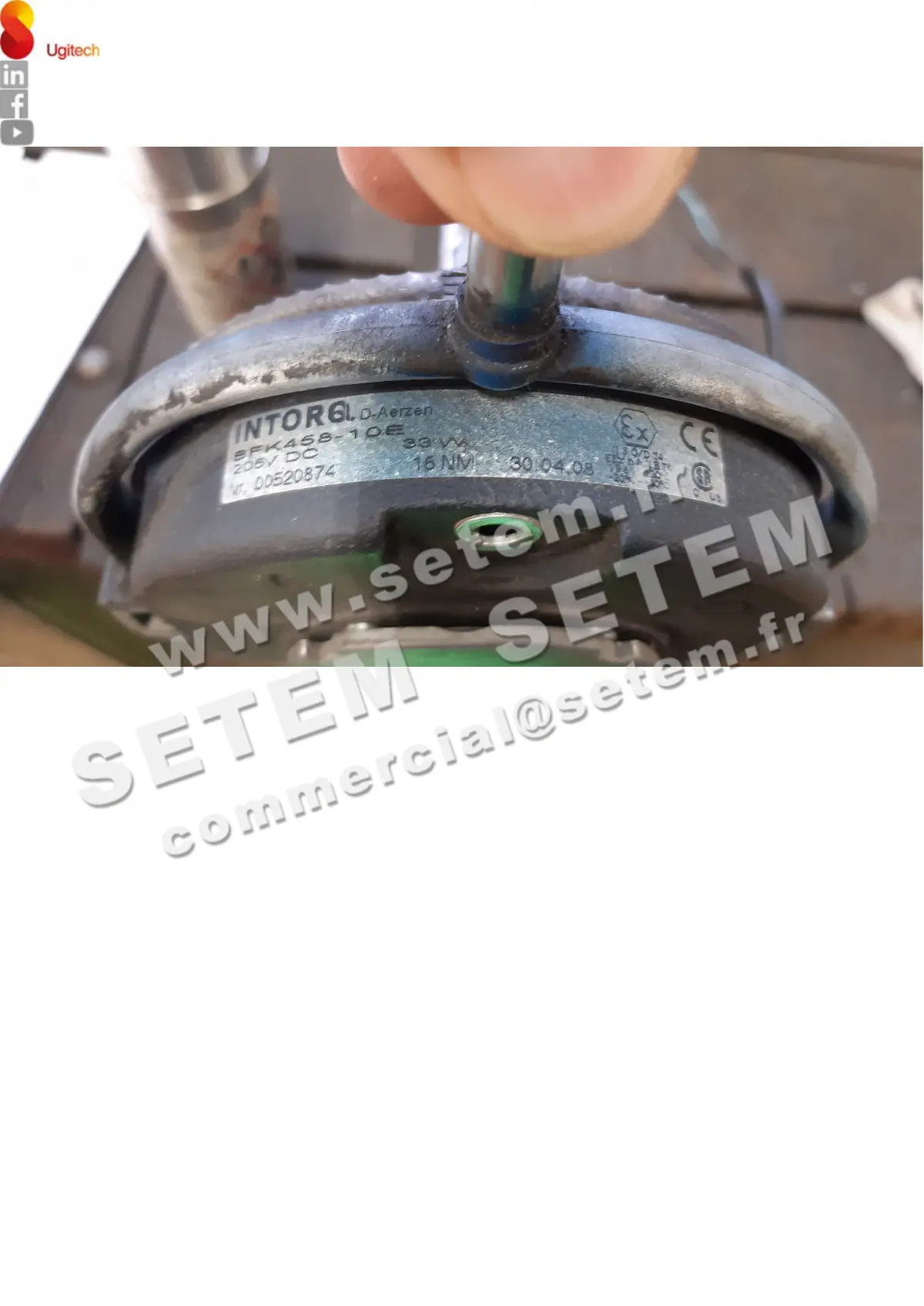 3048005685-FREIN MOTEUR INTORQ BFK458-10E