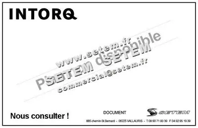3048009882-FREIN 80NM COMPLET SUR MOTEUR INTORQ BFK458.16E 185/225V 2