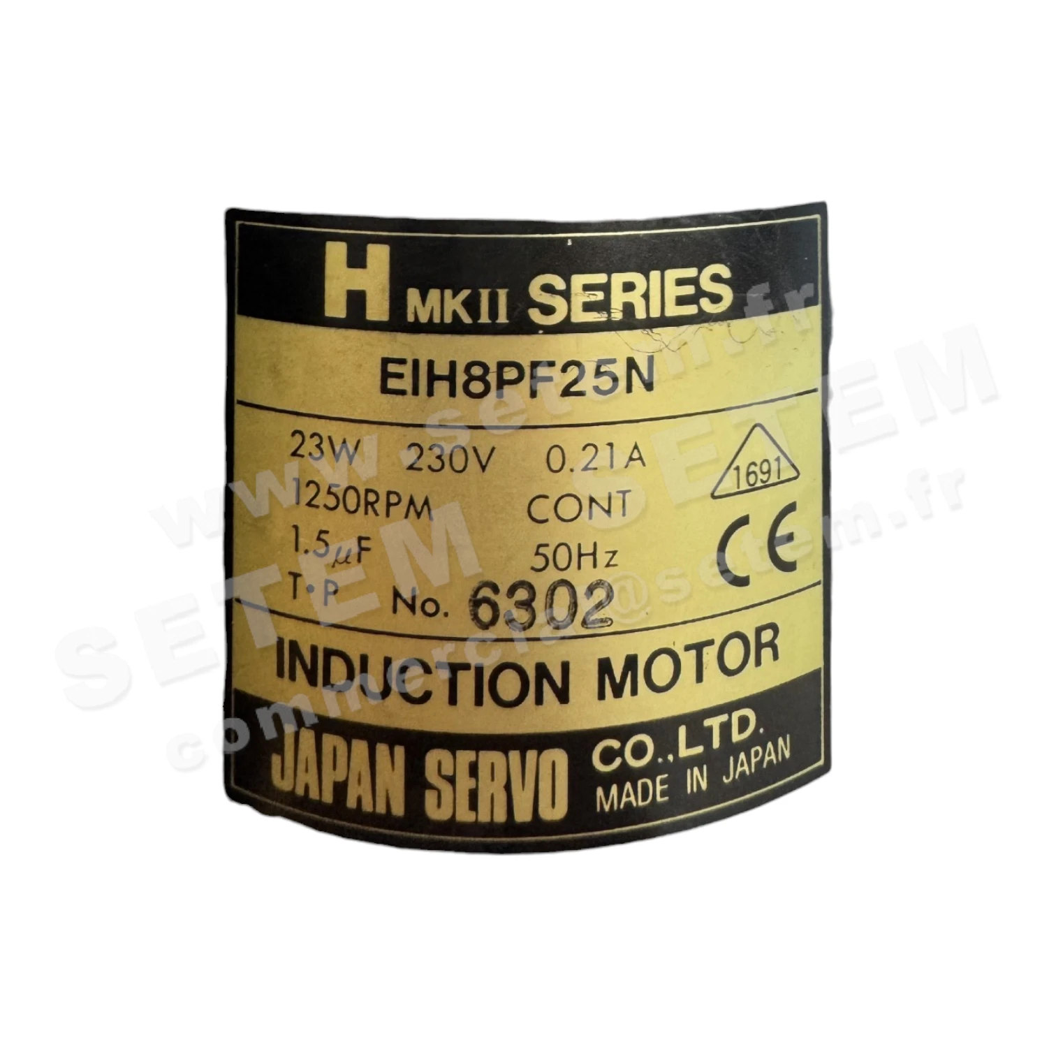 3325006112-MOTOREDUCTEUR JAPANSERVO EIH8PF25N