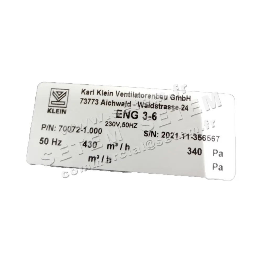 3619008124-VENTILATEUR KARLKLEIN ENG3-6 *70072-1.000* 4