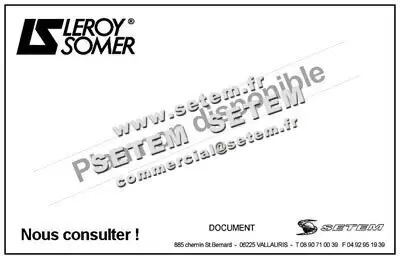 3902002030-MOTEUR LEROYSOMER CM29TP/T 370W 6P M230V 2