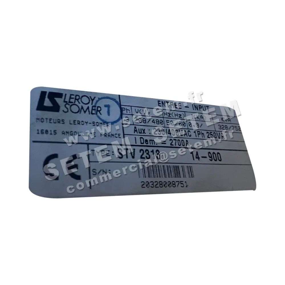 3902006585-DEMARREUR ELECTRONIQUE DIGISTART LEROYSOMER STV2313 14.900