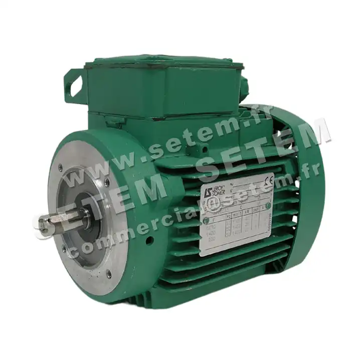 3902009135-MOTEUR LEROYSOMER 0.25KW 4P M230V T230/400V HA71 B14 LS71TP 2
