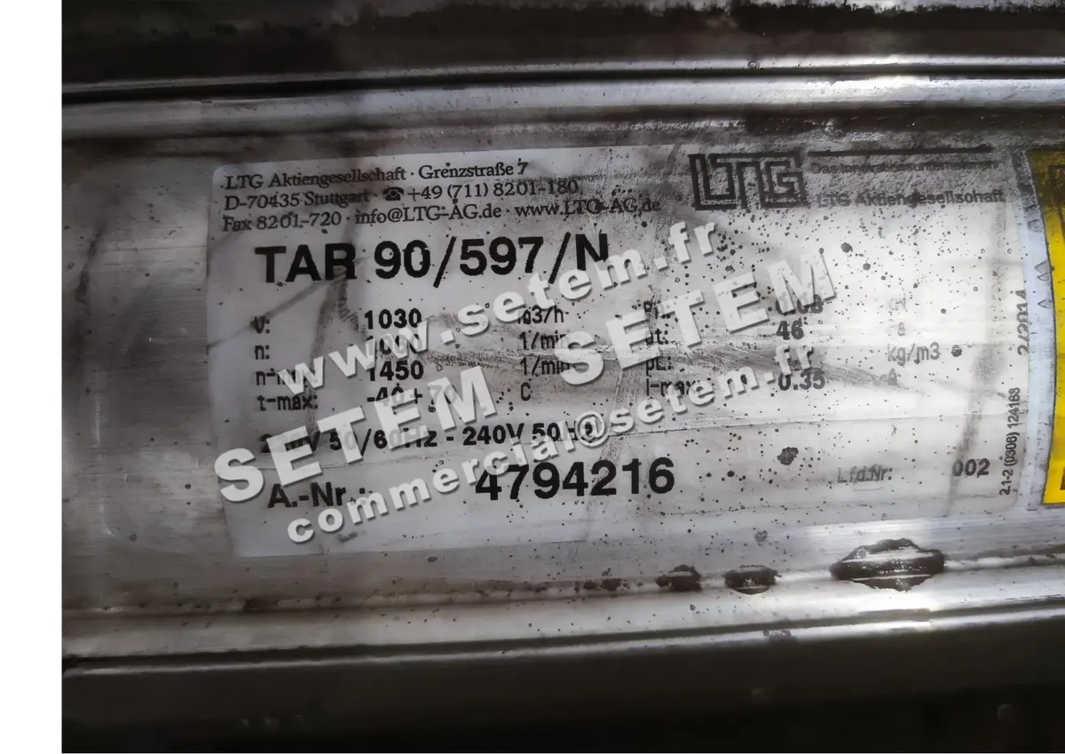 3933000597-VENTILATEUR LTG TAR90/597/N