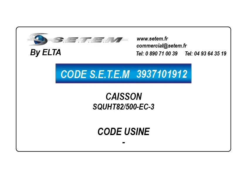 3937101912-CAISSON SQUHT82/500-EC-3