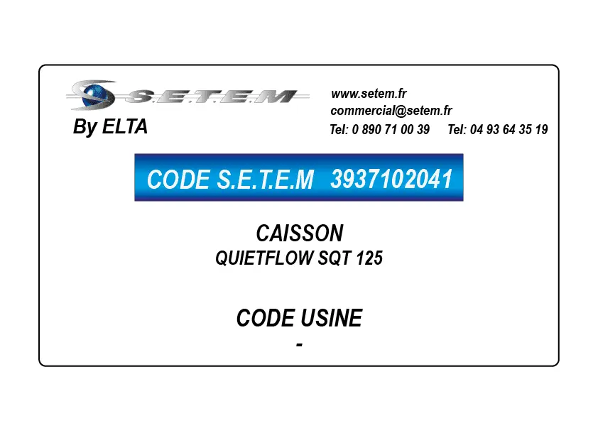 3937102041-CAISSON QUIETFLOW SQT 125