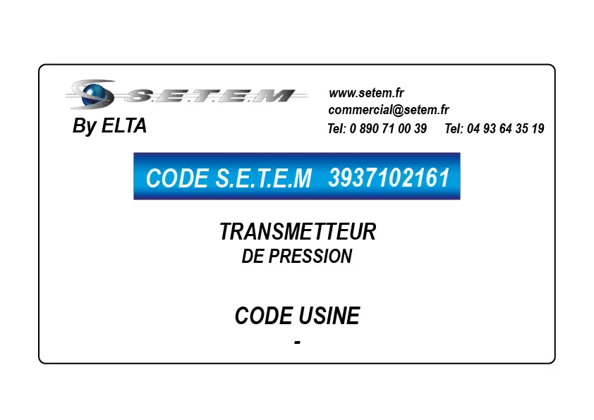 3937102161-TRANSMETTEUR DE PRESSION