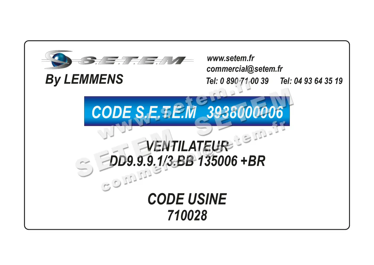 3938000006-VENTILATEUR LEMMENS DD9.9.9.1/3.BB 135006 +BR *710028* 4