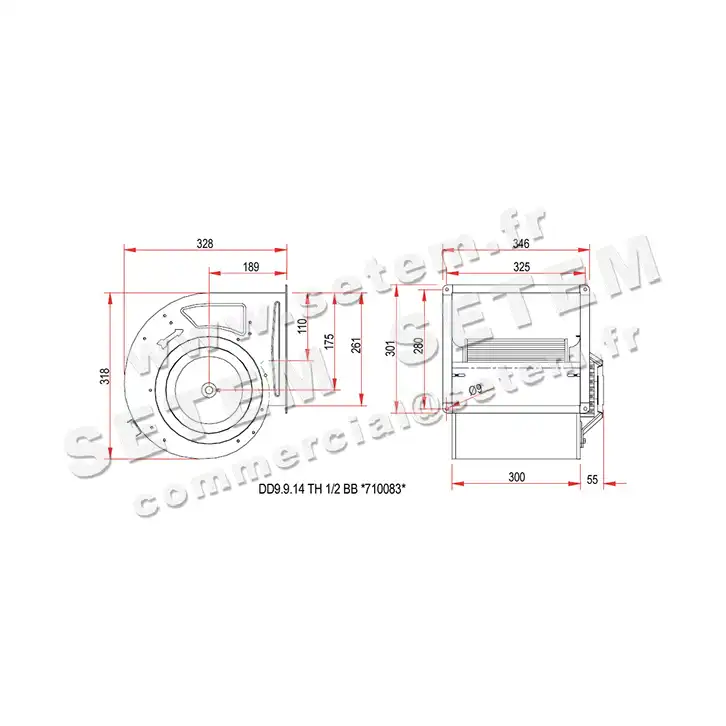 3938000240-VENTILATEUR LEMMENS DD9.9.14.TH.1/2.BB 130002 +BR *710083* 4