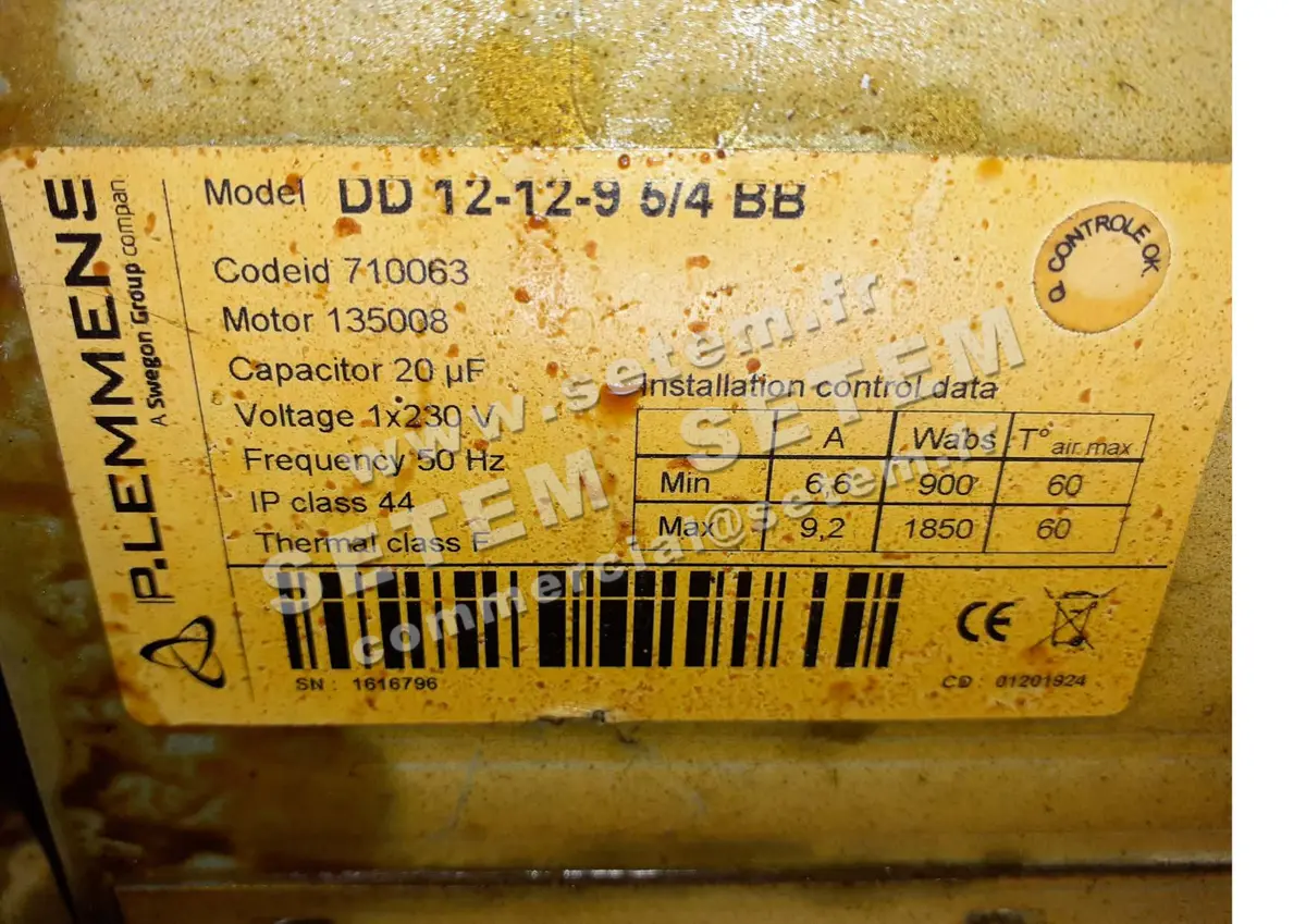 3938000280-VENTILATEUR LEMMENS DD12.12.9.1/1.TIBB 135007 +BR *710061* 4