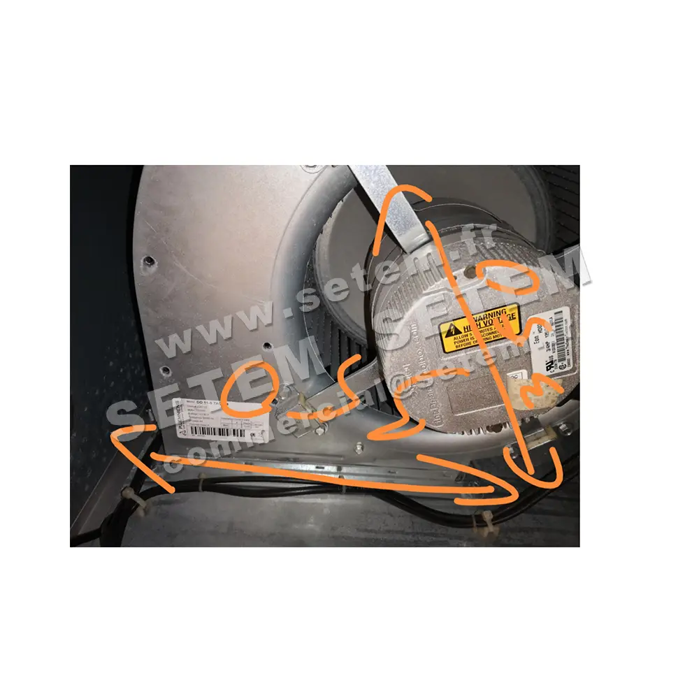 3938001002-VENTILATEUR LEMMENS DD11-9 TAC3/4 137002 *720110* 4