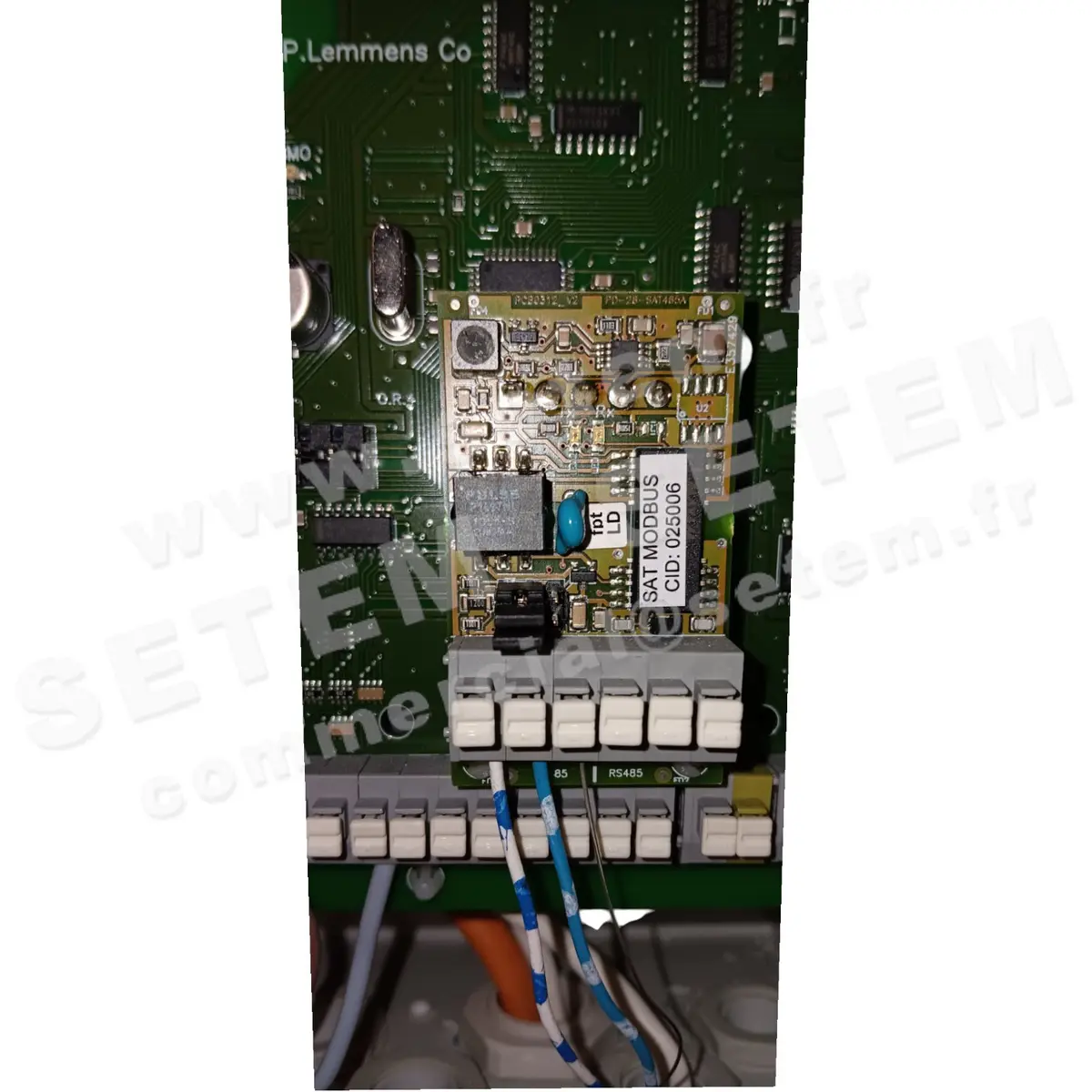 3938002001-CARTE LEMMENS SAT MODBUS TAC5 *025006*