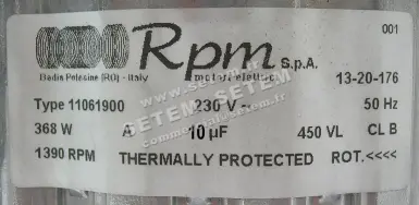 3938003003-VENTILATEUR LEMMENS DD9.7.14.1/2.BB +BR *710076* 3