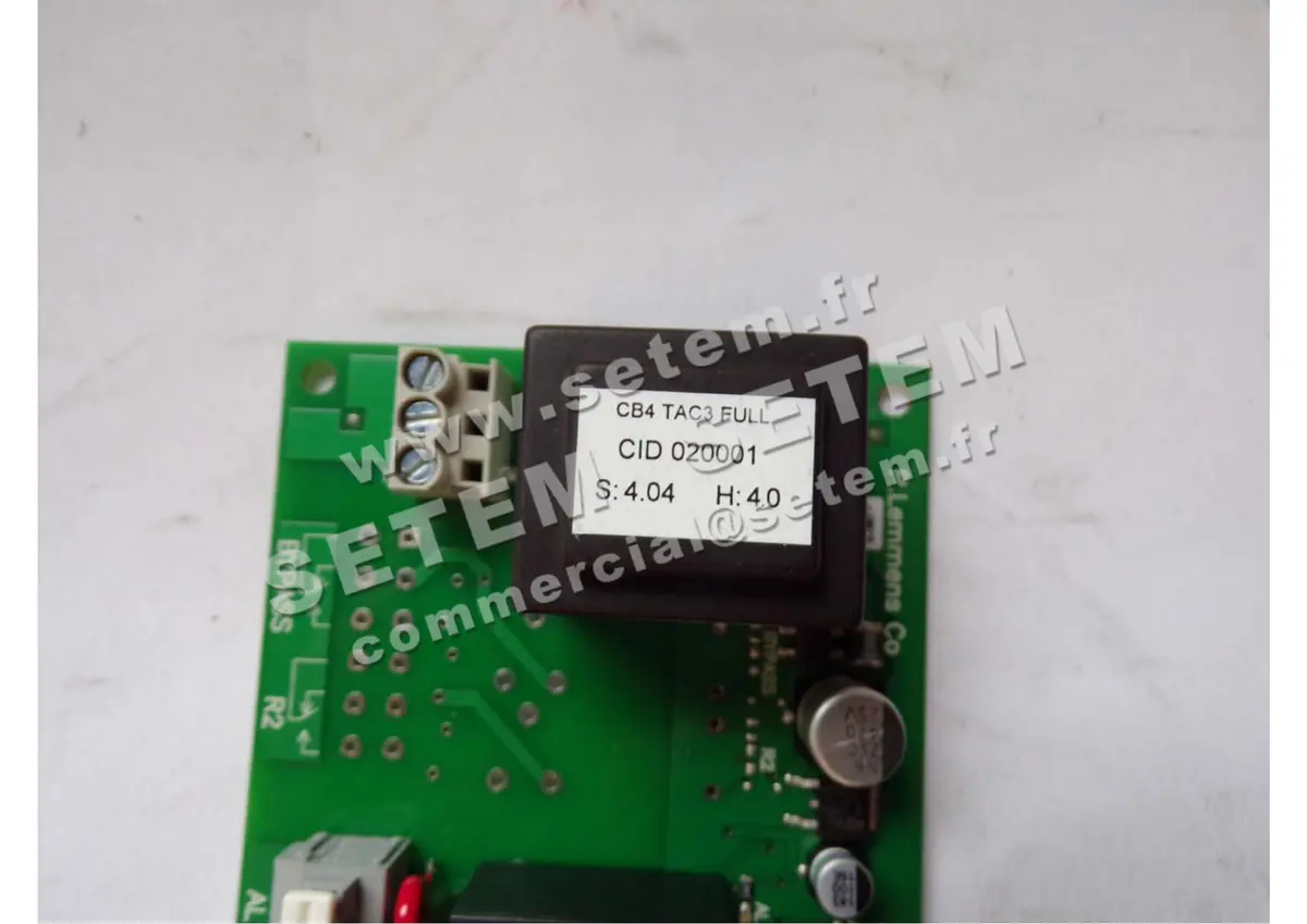 3938006258-CIRCUIT CARTE ELECTRONIQUE LEMMENS CB4 TAC3 FULL *20001* 2