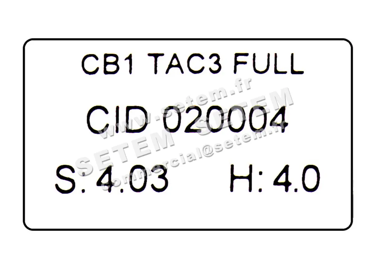 3938008010-KIT DE CONTROLE CB1 TAC3 FULL LEMMENS 4
