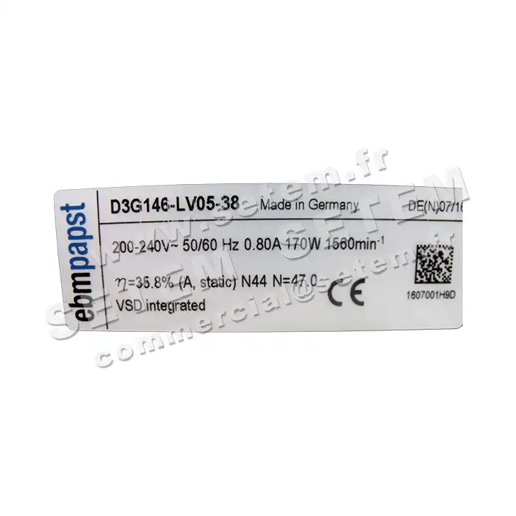 3938008528-KIT N°9 DD146.210TAC 137070 D3G146.LV05.38 LEMMENS *720114* 7