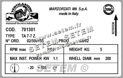 4306000000-VENTILATEUR MARZORATI TA.S/7.7 3