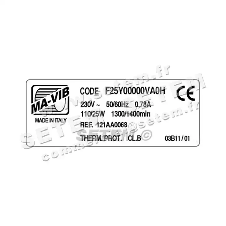 4332001222-MOTEUR MAVIB F25Y00000VA0H "121AA0068" 3