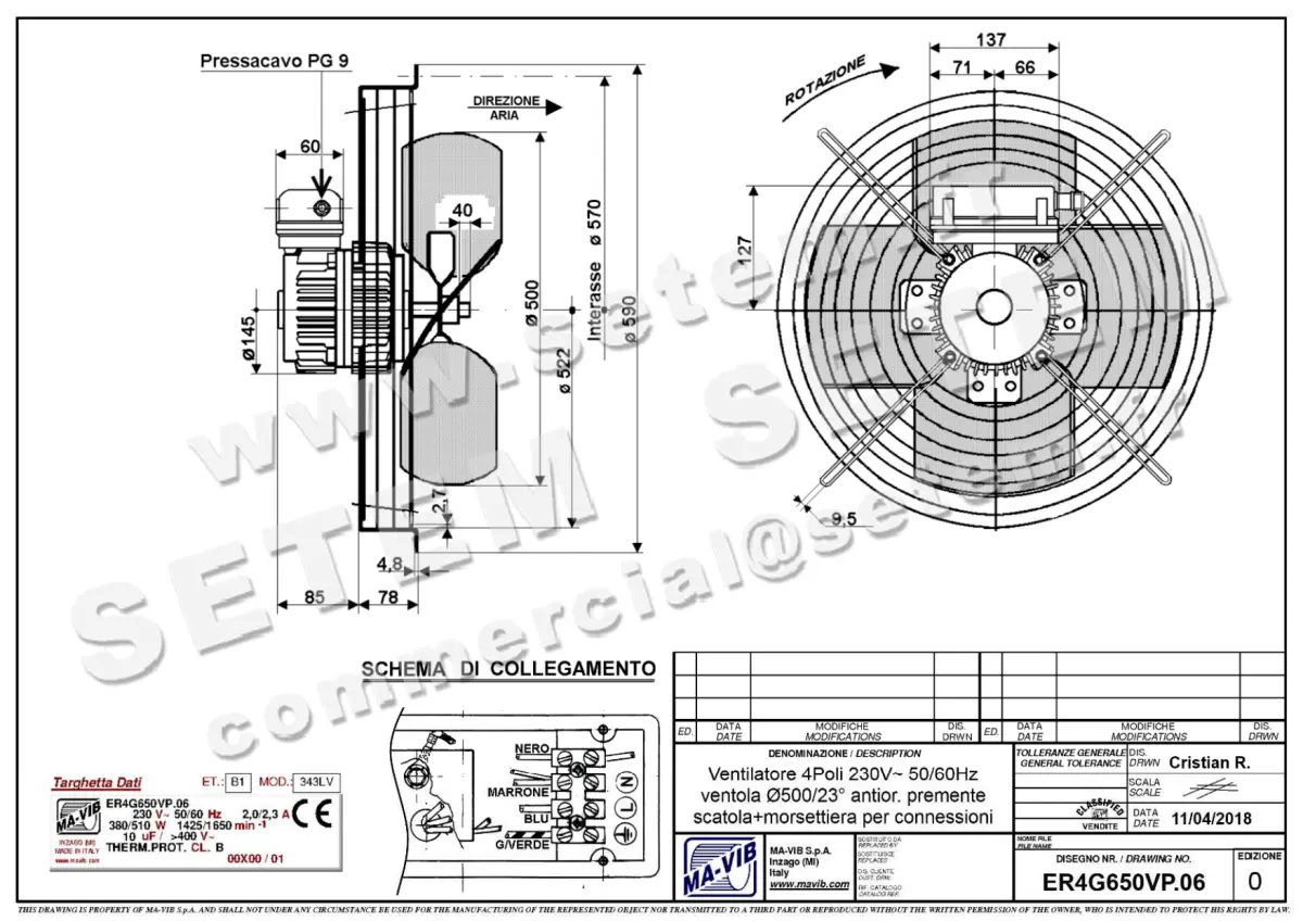 4332001225-VENTILATEUR MAVIB ER4G650VP.06