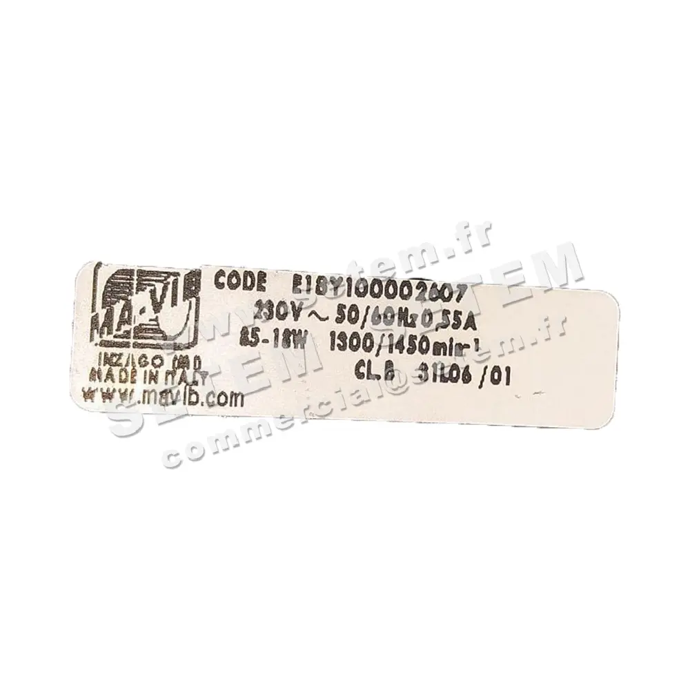 MOTEUR E18Y100002607 2