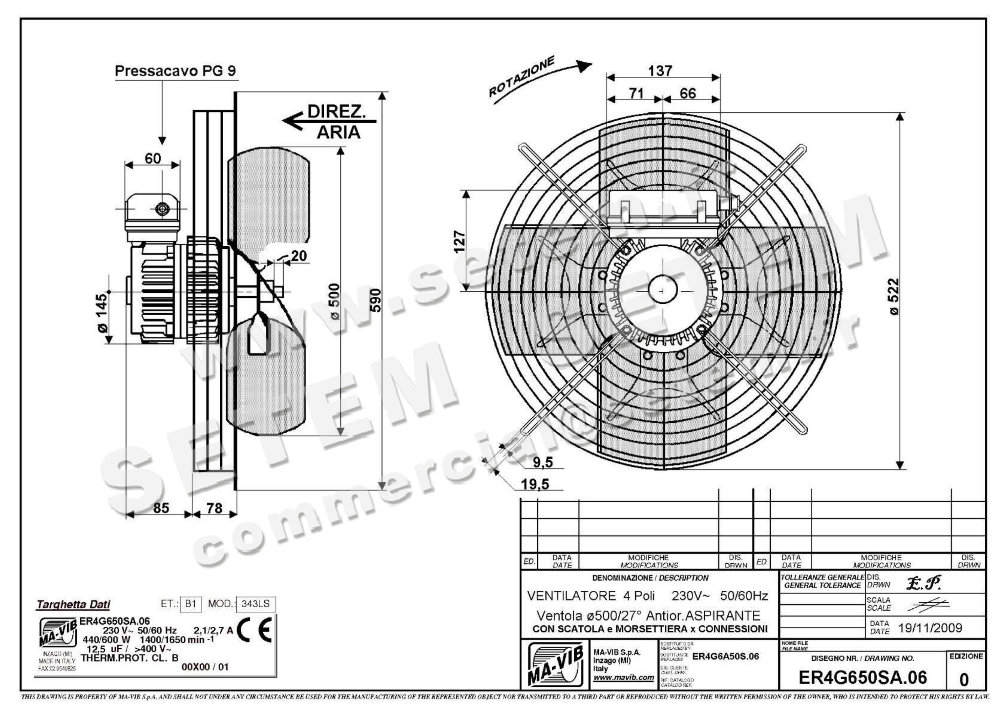 VENTILATEUR ER4G650SA.06