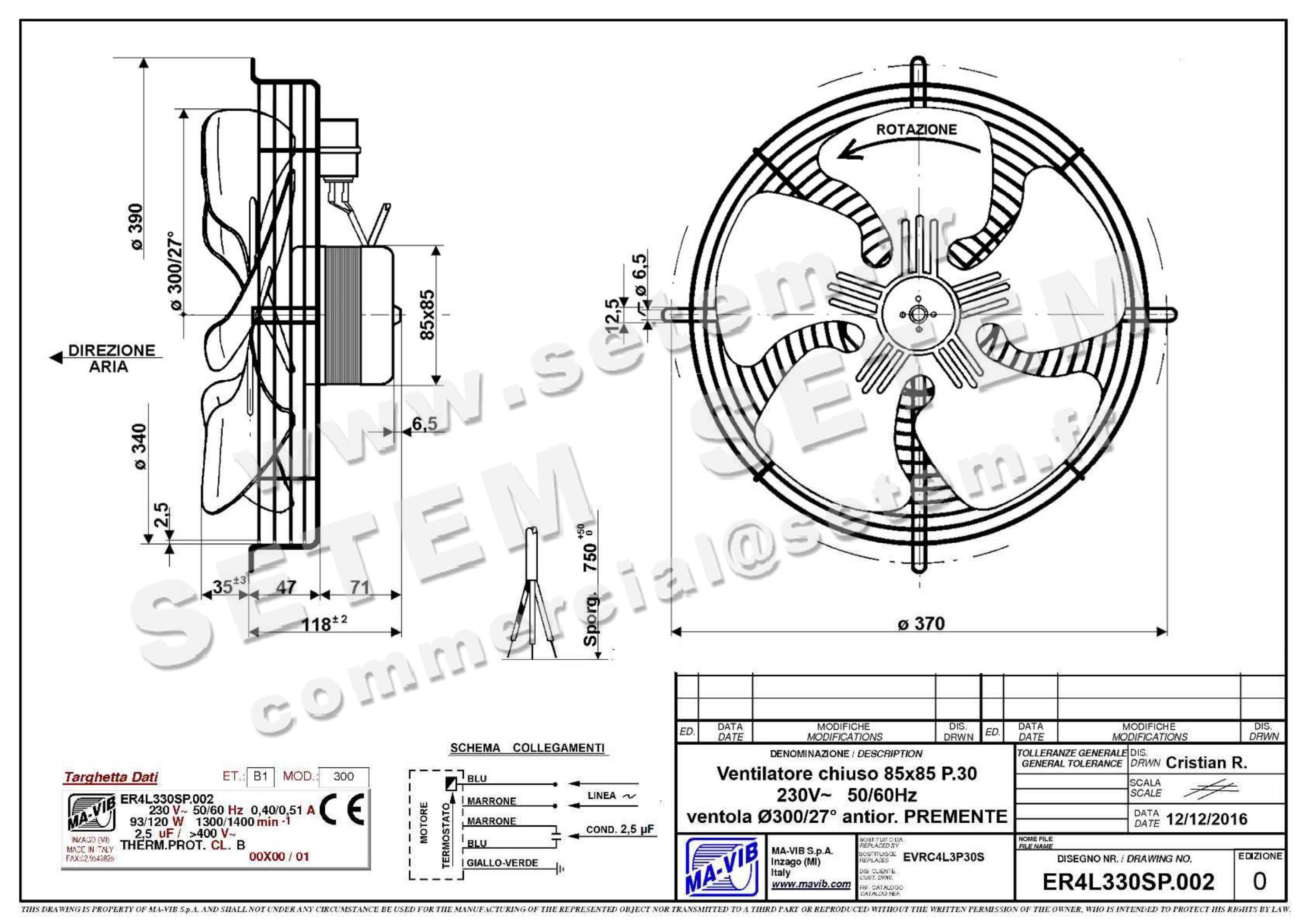 VENTILATEUR ER4L330SP.002