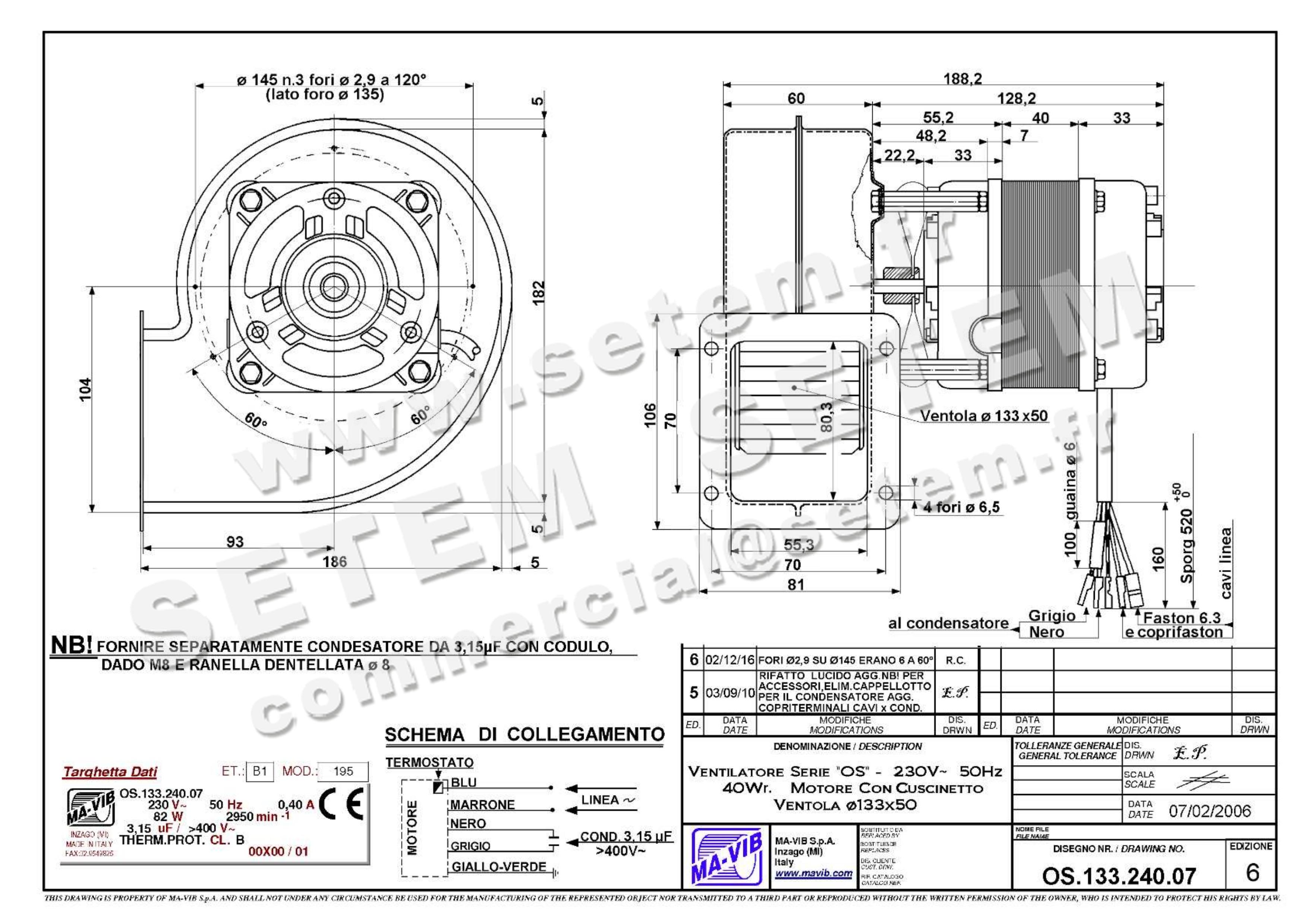 4332009136-VENTILATEUR MAVIB OS.133.240.07