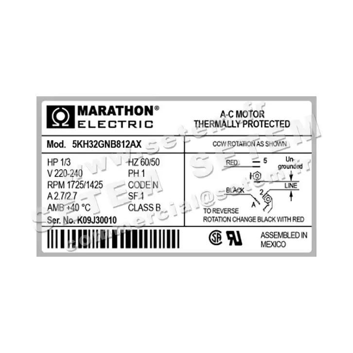 MOTEUR 5KH32GNB812AX 3