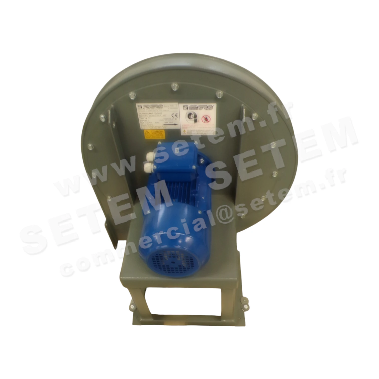 VENTILATEUR MHR502 3KW 2P T230/400V RD 270°
