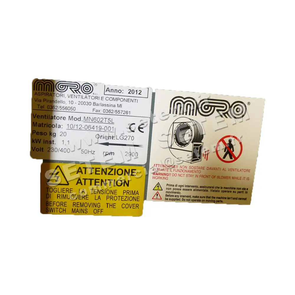 4335006036-VENTILATEUR MORO MN602T5L LG 270° 1.10KW 2P T230/400V 3