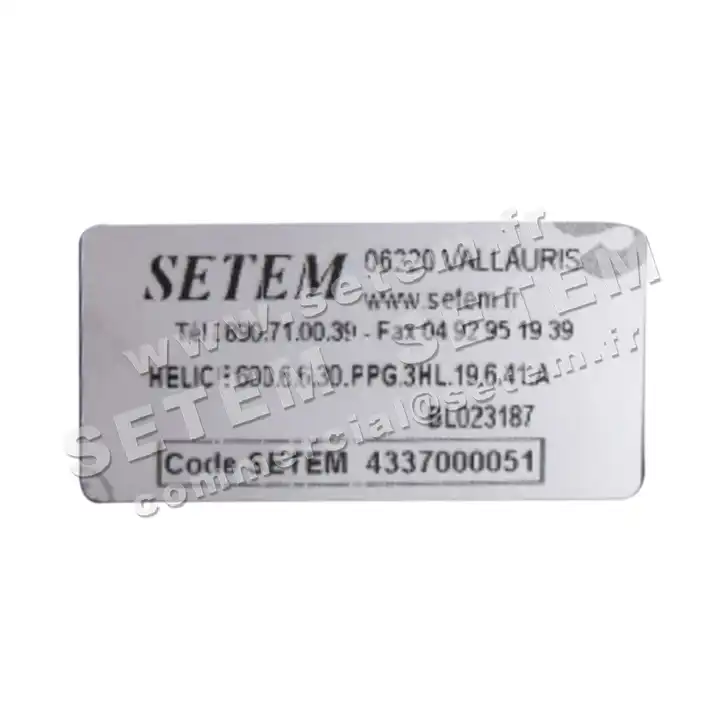 4337000051-HELICE 400.6.6.30.PPG.3HL.19.6.41.A MULTIWING 3