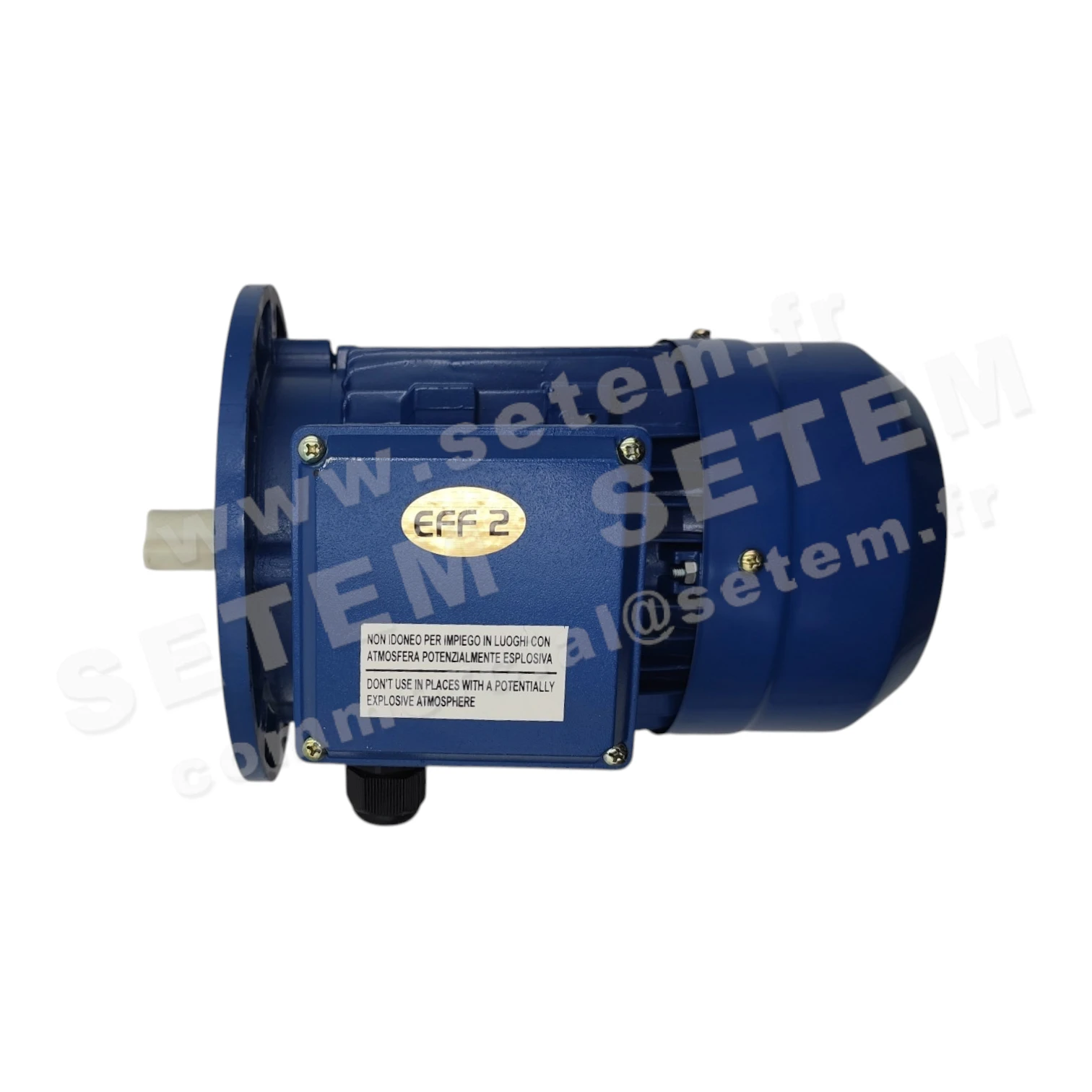 4366006521-MOTEUR MELCO VARIABLE 0.55KW 6P T230/400V HA80 B5 SERIE E 2