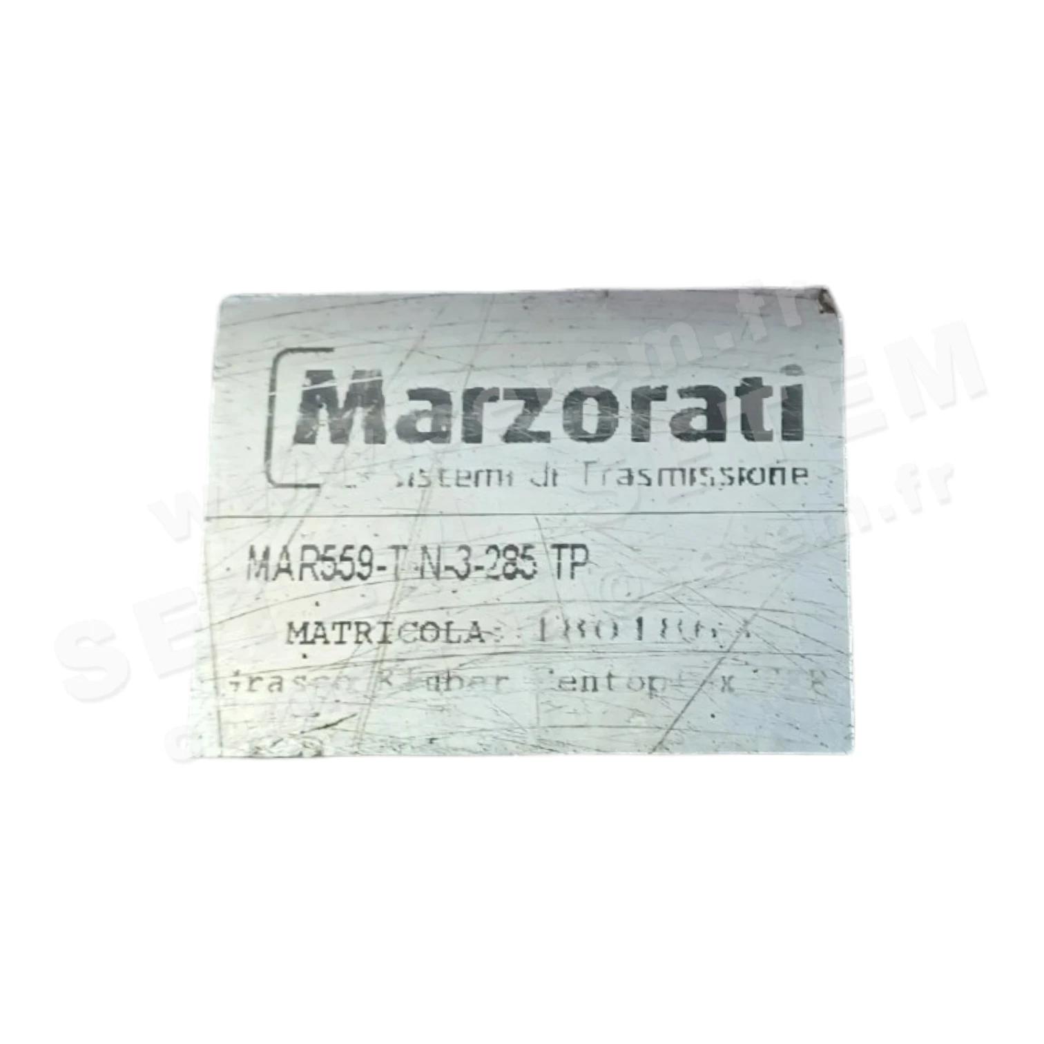 4381002347-VERIN MARZORATI SISTEMI DI TRANSMISIONE MAR559-T-N-3-285TP *MM07C0041* 2