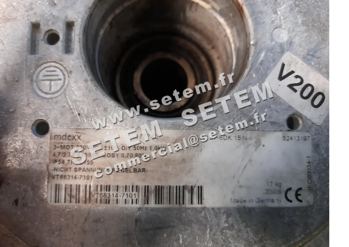 4385001200-MOTEUR MDEXX MK137.6DK.15N *32413197*