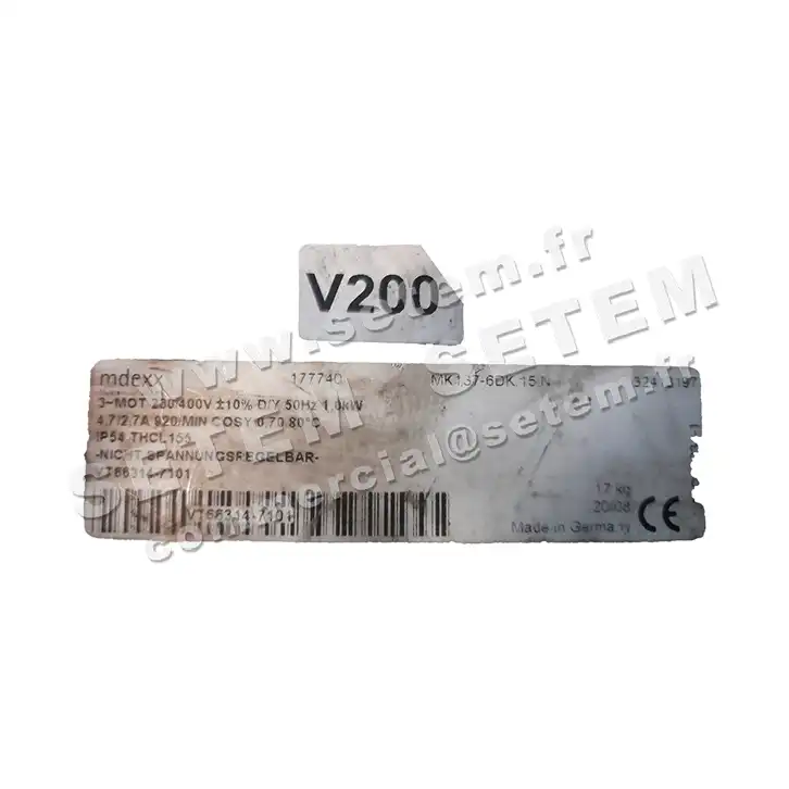 4385001200-MOTEUR MDEXX MK137.6DK.15N *32413197*