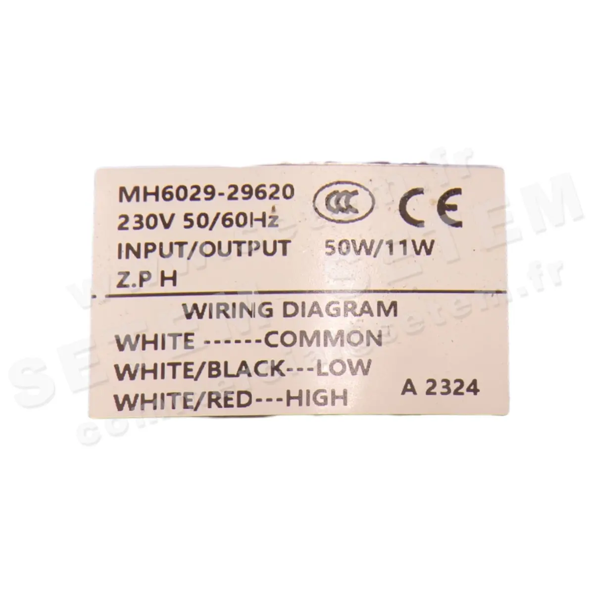 4415006237-VENTILATEUR MH-MOTOR MH6029-29620