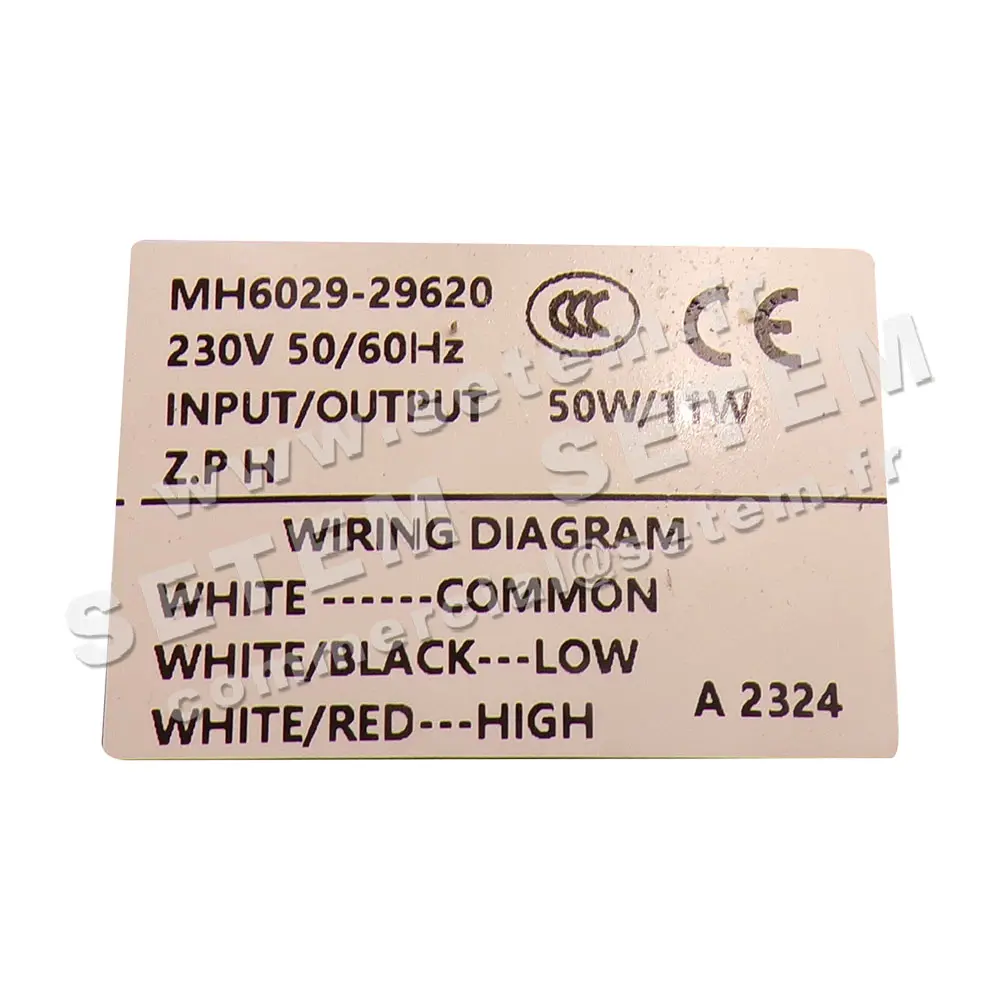 4415006237-VENTILATEUR MH-MOTOR MH6029-29620 2