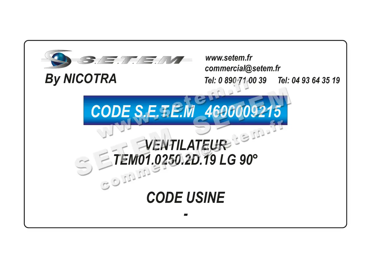 4600009215-VENTILATEUR NICOTRA TEM01.0250.2D.19 LG 90°