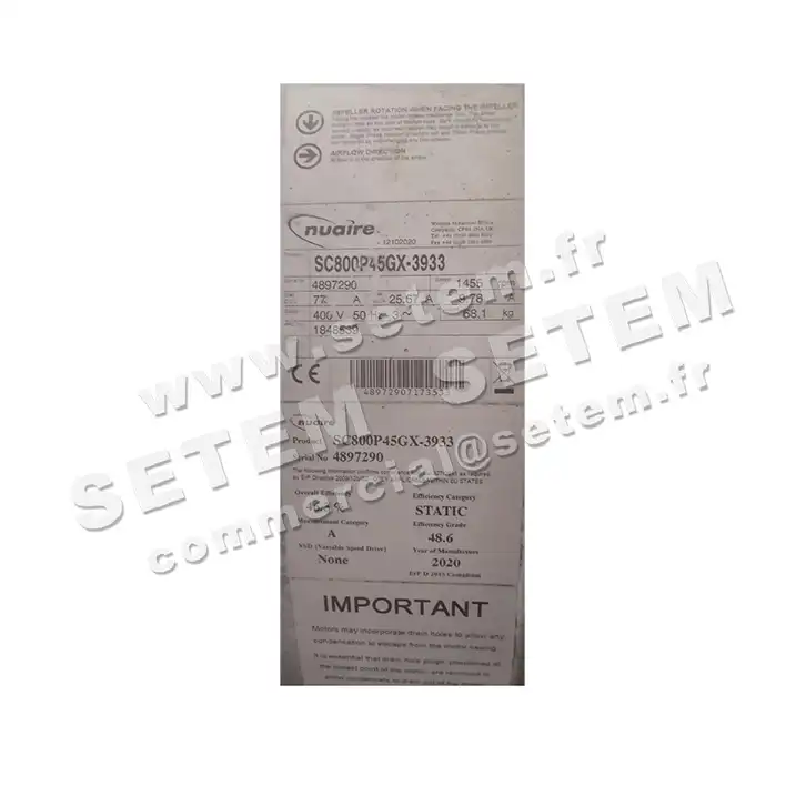 4623001365-VENTILATEUR NUAIRE SC800P45GX.3933