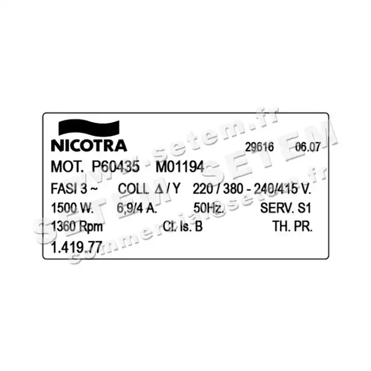 4624000021-MOTEUR E0A1711 MO1194 "141977" 3