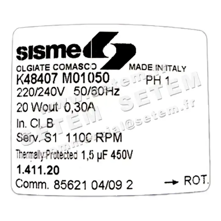 4624000057-MOTEUR NICOTRA GEBHARDT K48407M01050 "141120" 2