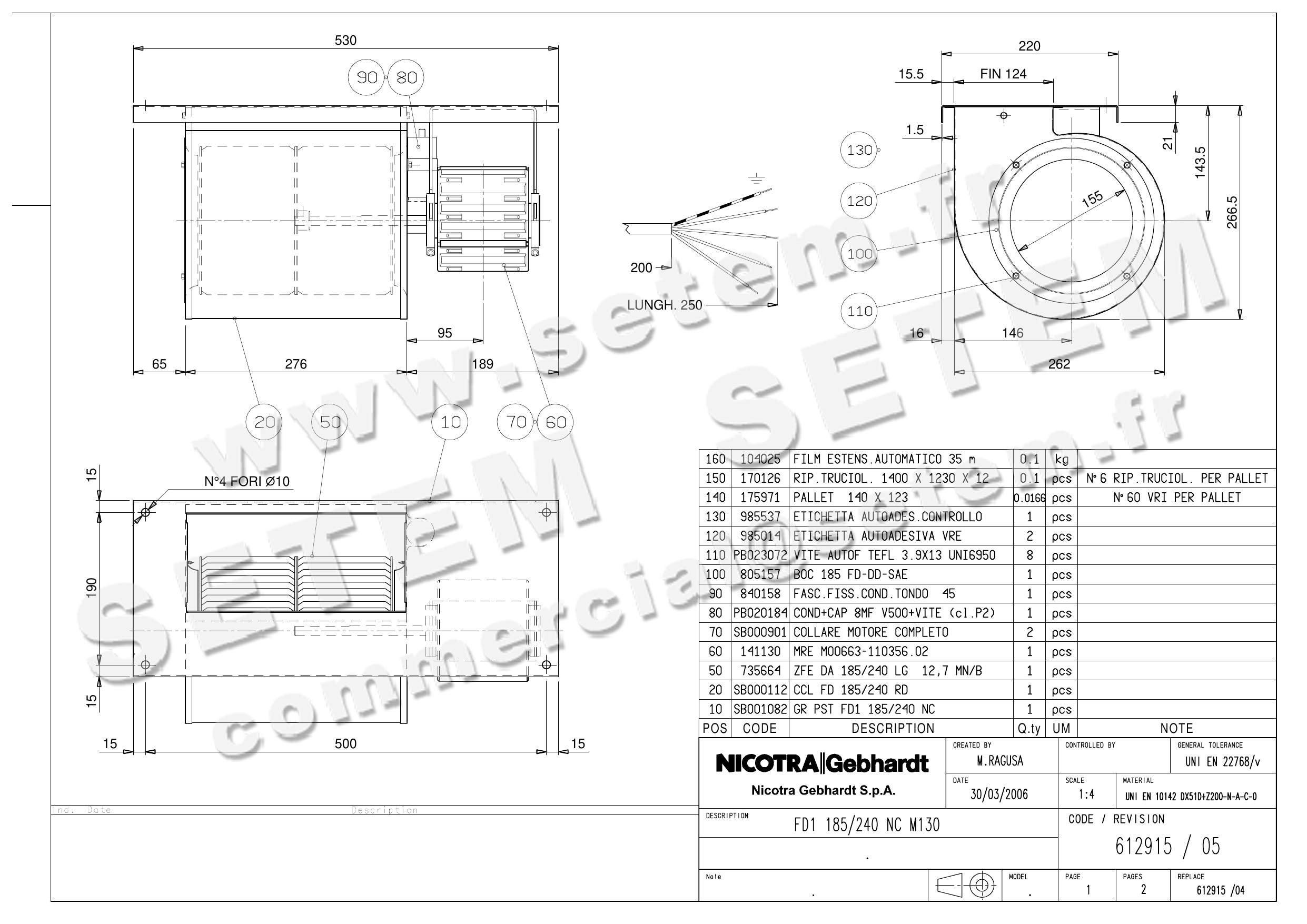 4624000249-GMV NICOTRA GEBHARDT FD1.185/240NC M130 *612915*